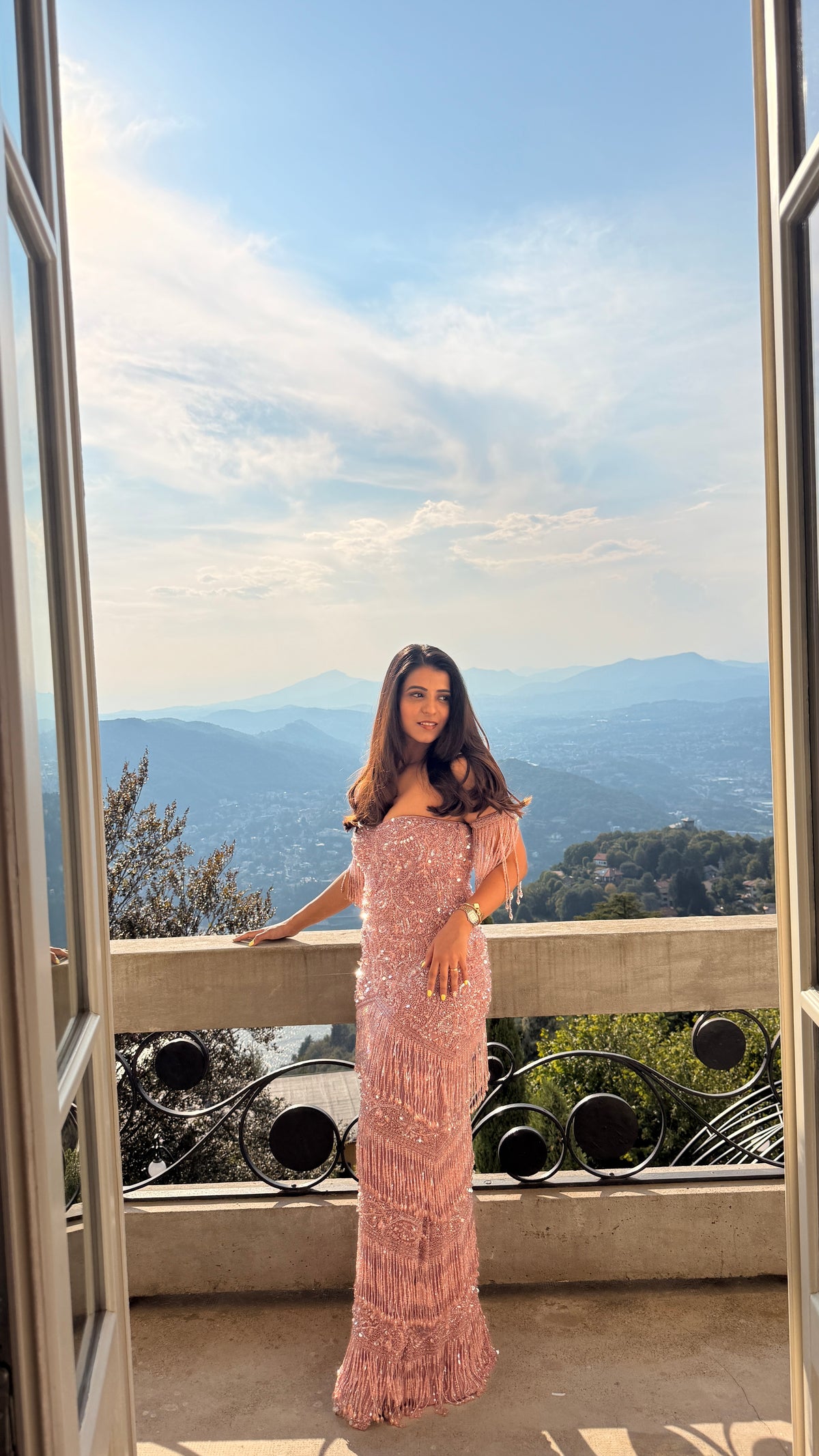 Lilla di como gown