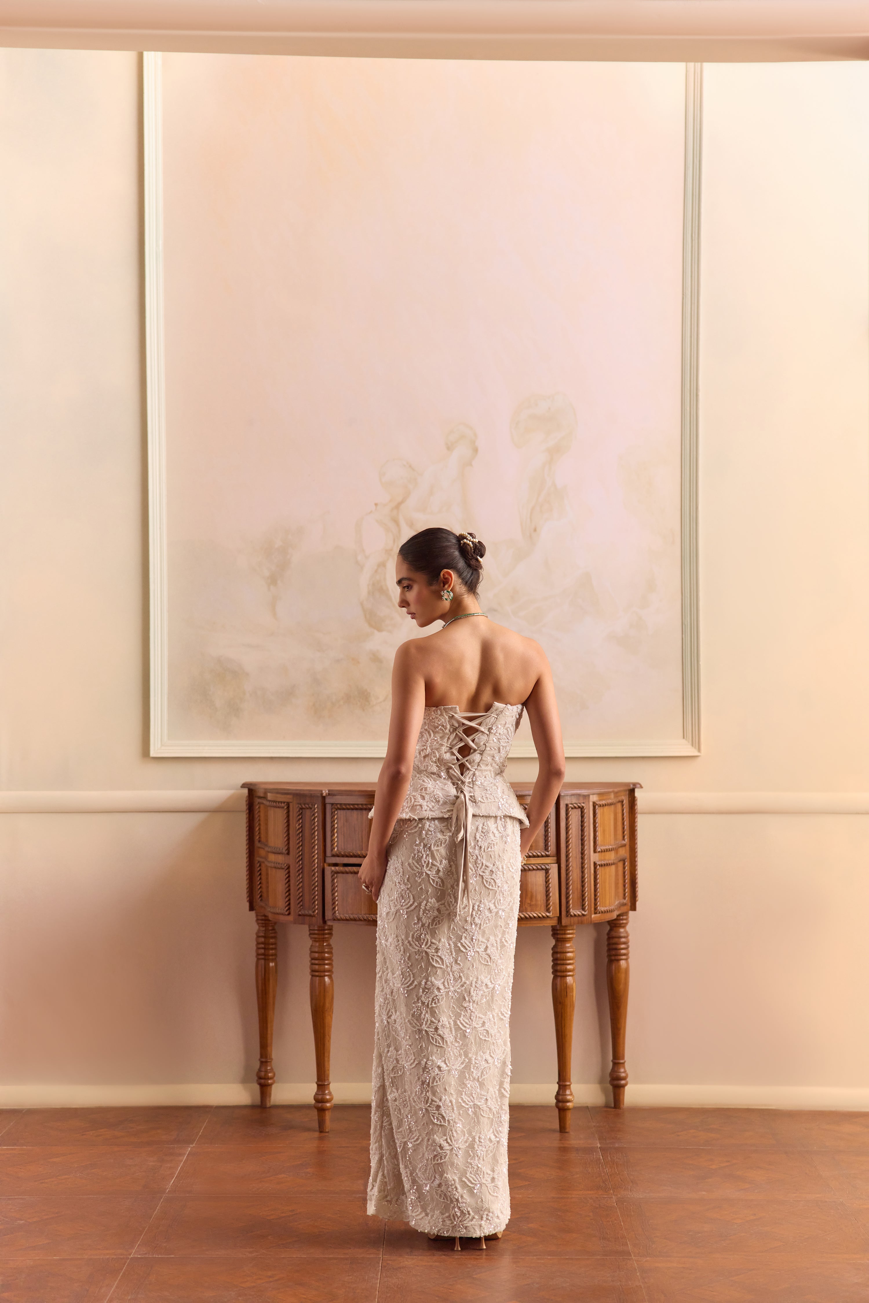 Maison pearl- corset & skirt set
