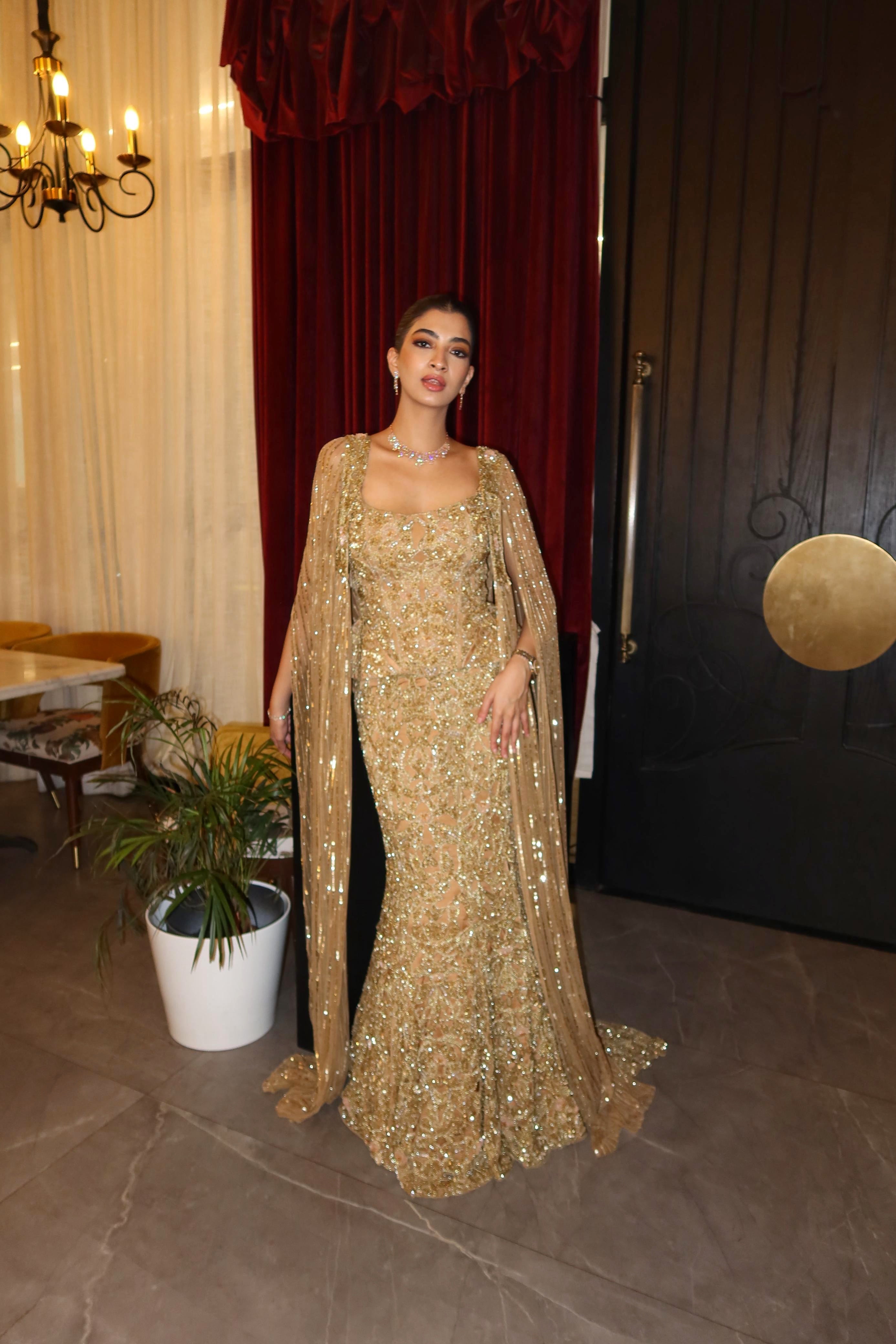 GOLDUST CORSET LEHENGA