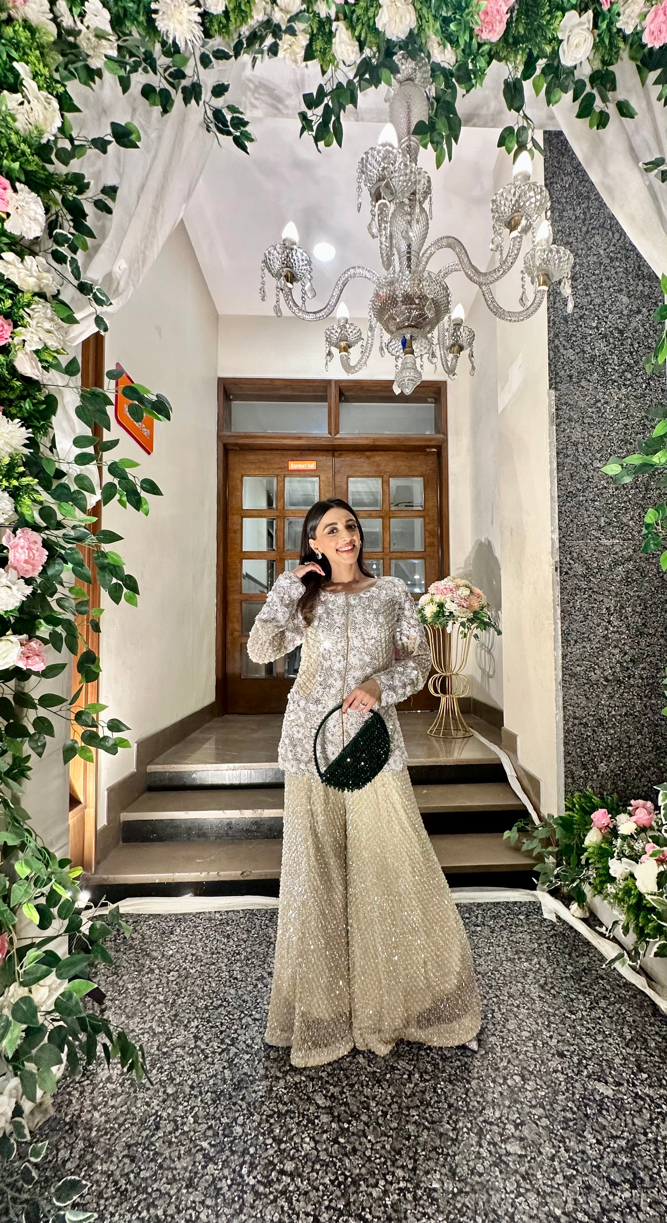 Mehak Jain in Ecru