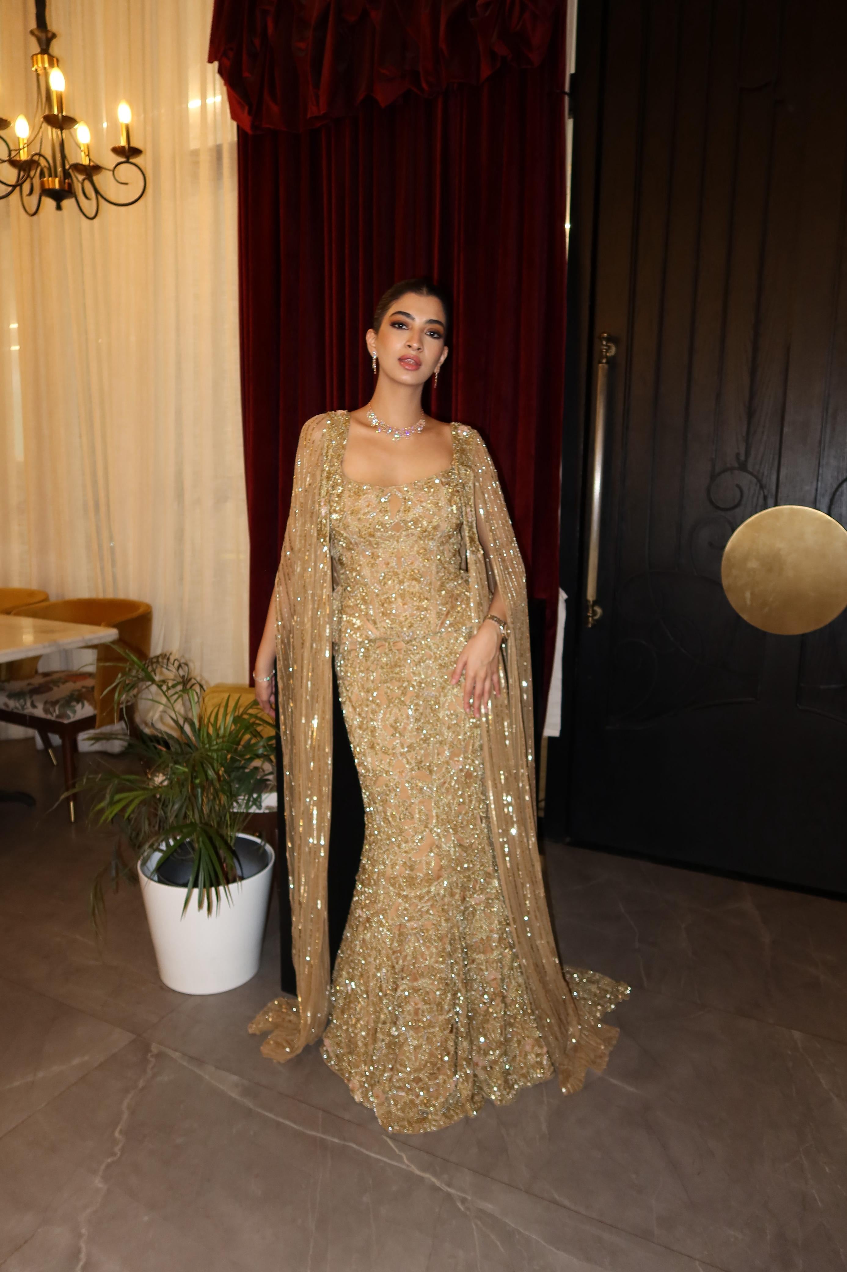 GOLDUST CORSET LEHENGA
