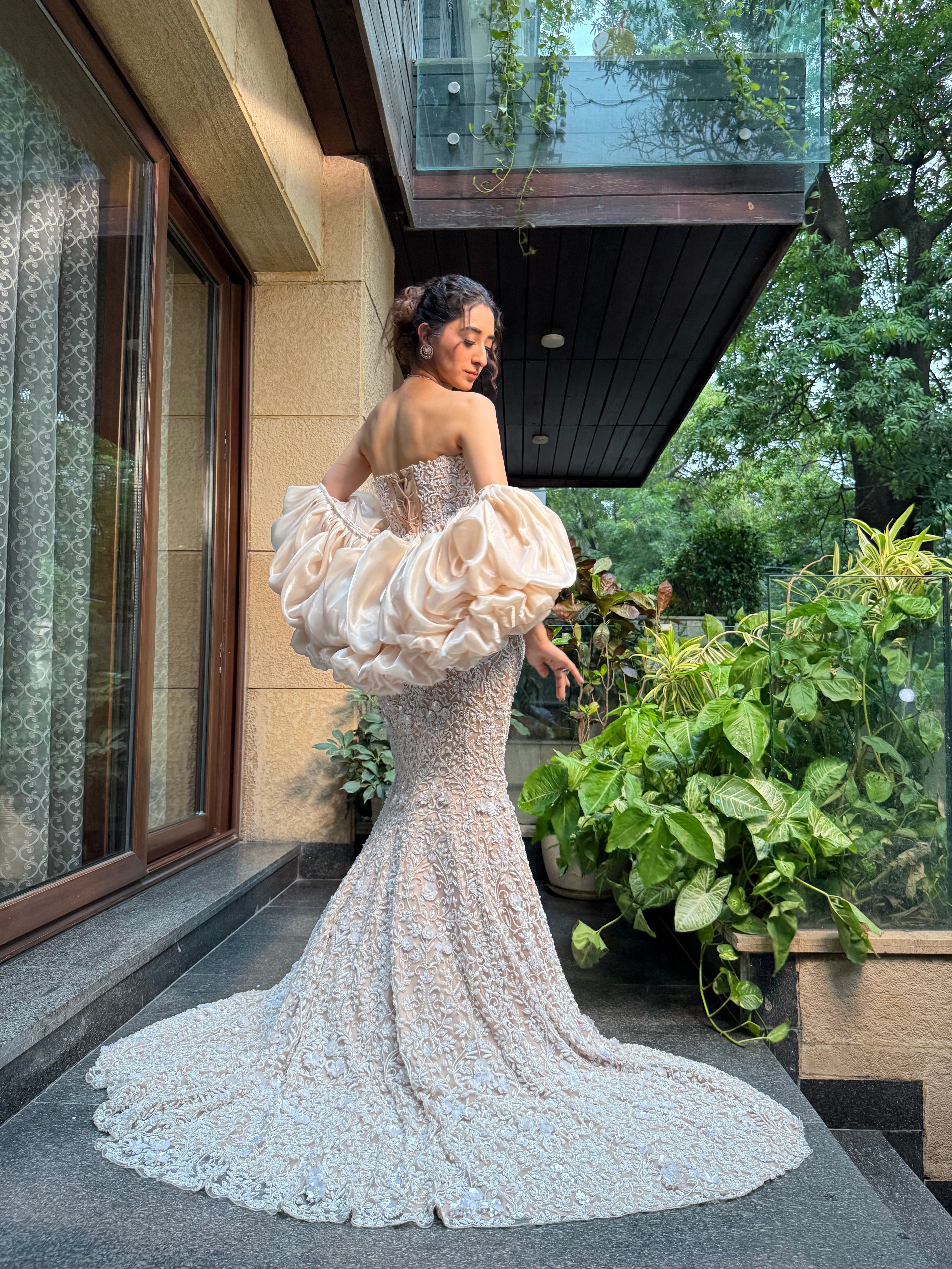 Cindrelle Corset mermaid lehenga