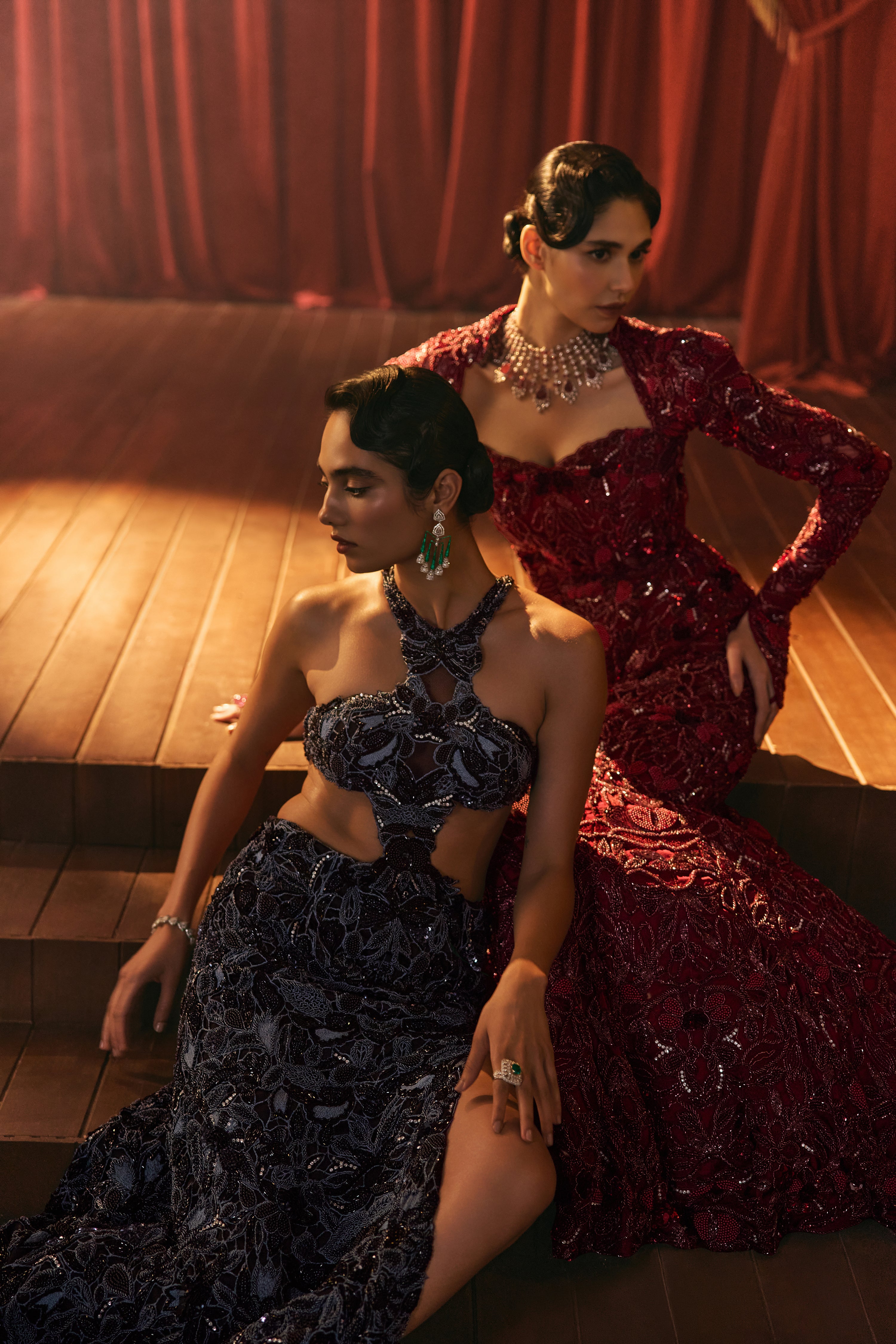Raven Sapphire- Gown