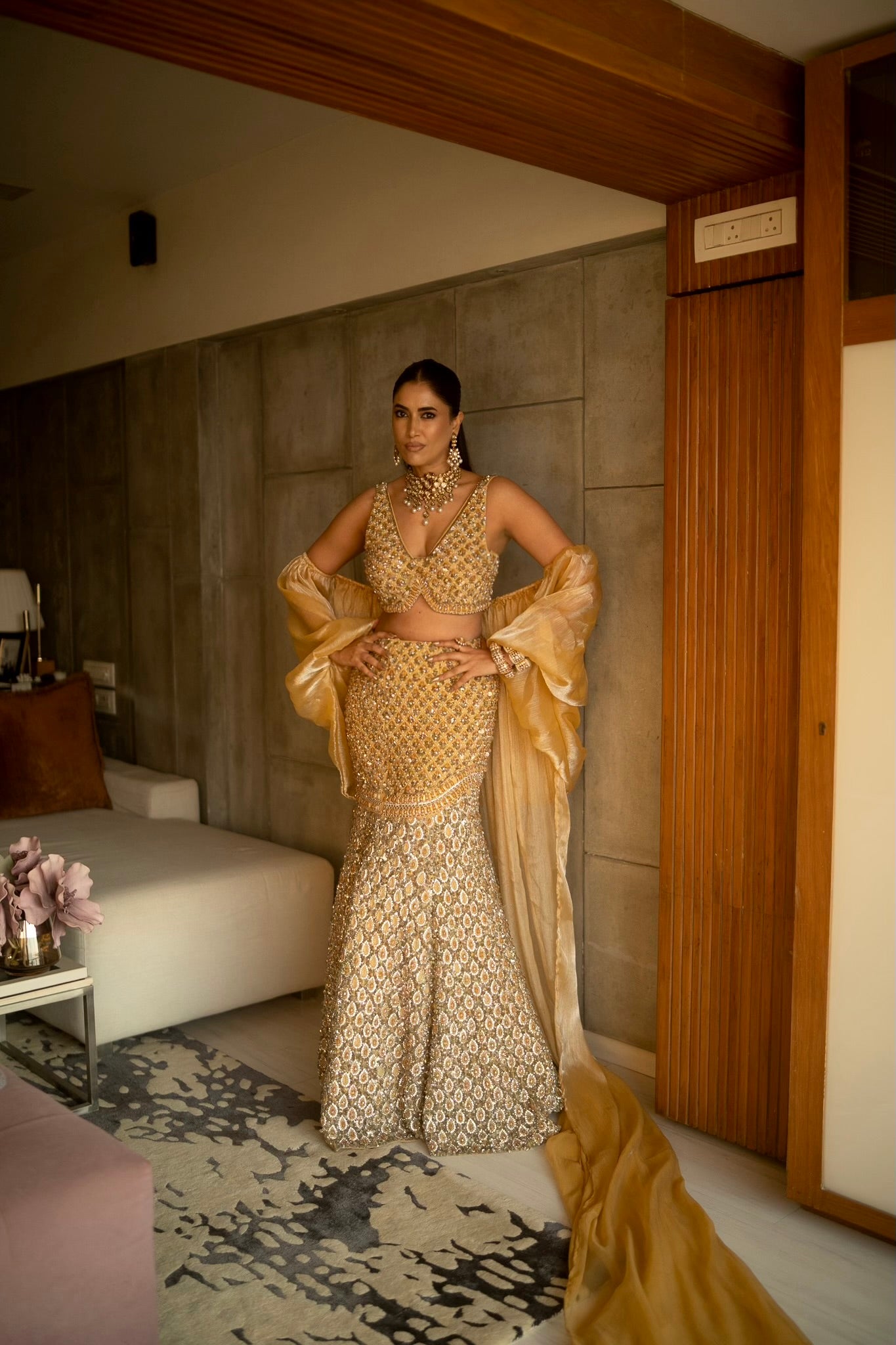 Alisha Pekha in honeycomb