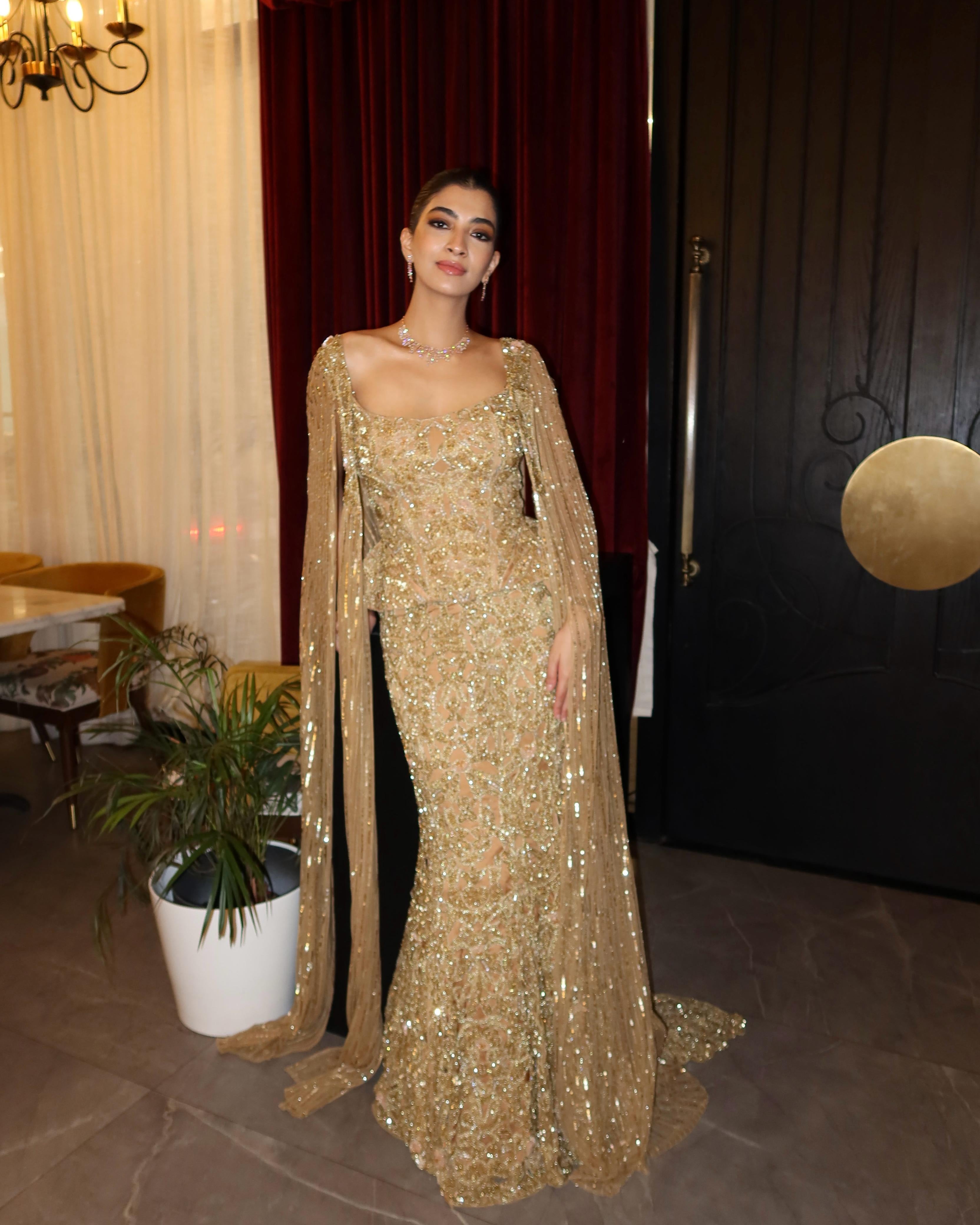GOLDUST CORSET LEHENGA