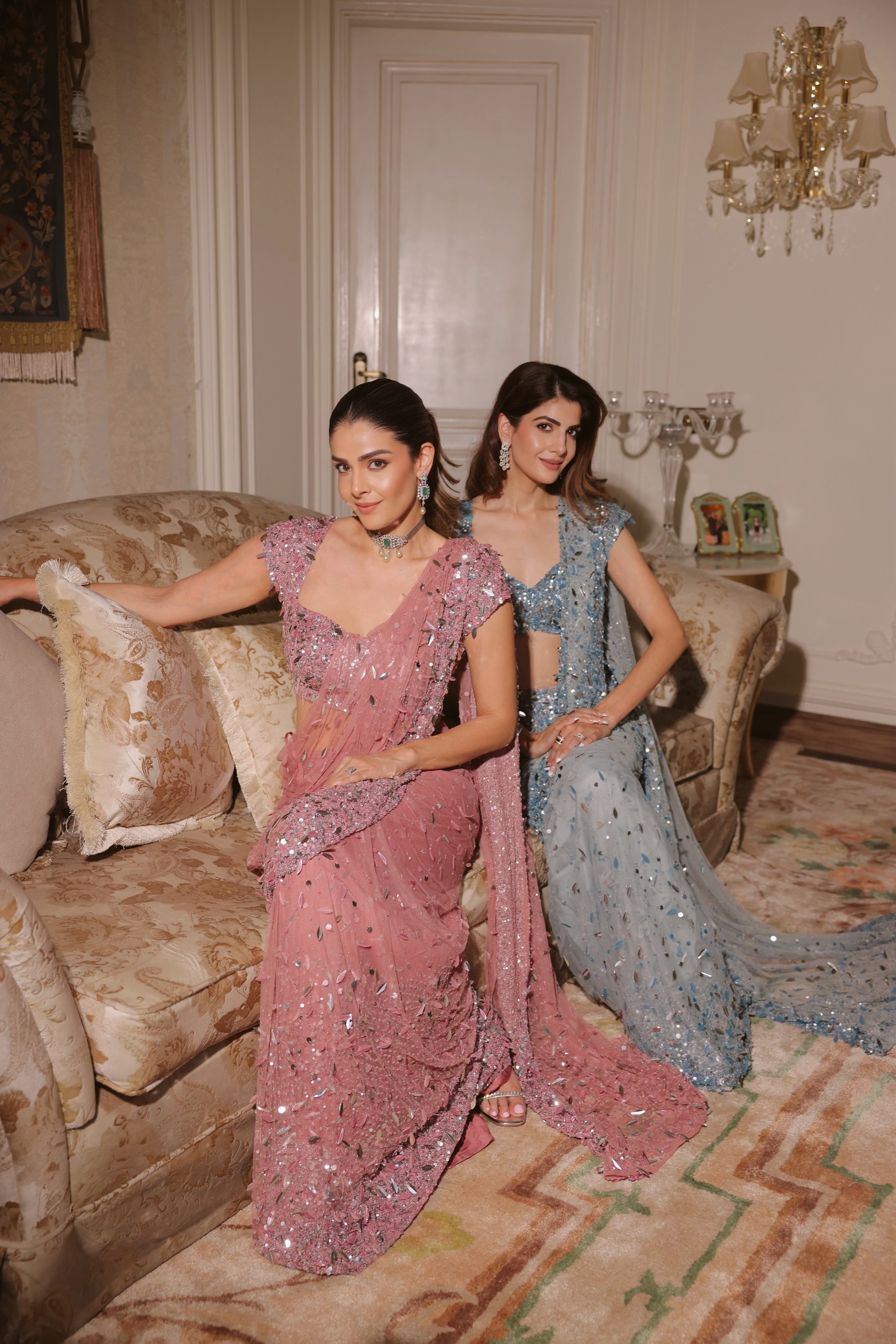 AQUAMARINE SAREE