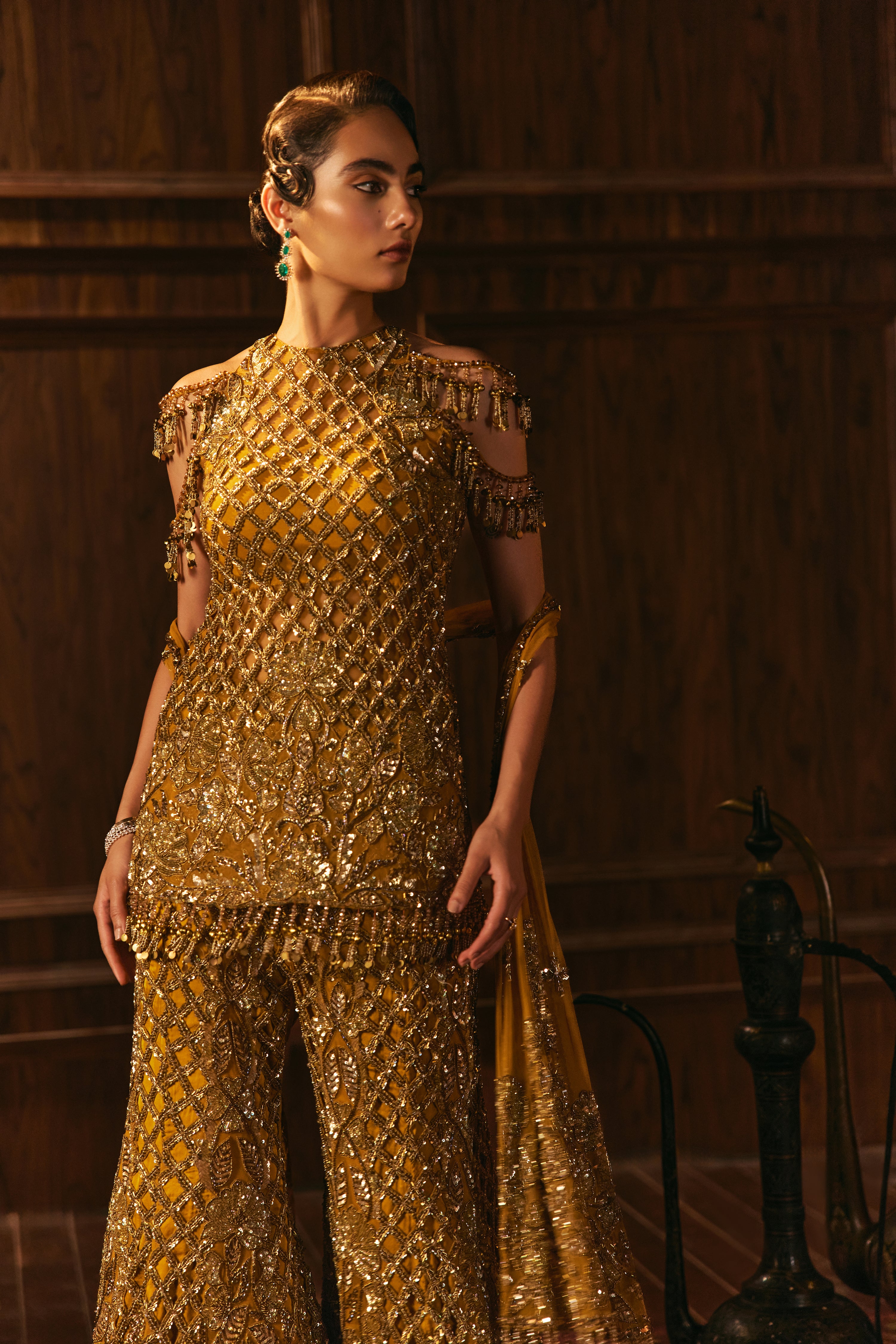Midas Yellow- Sharara set