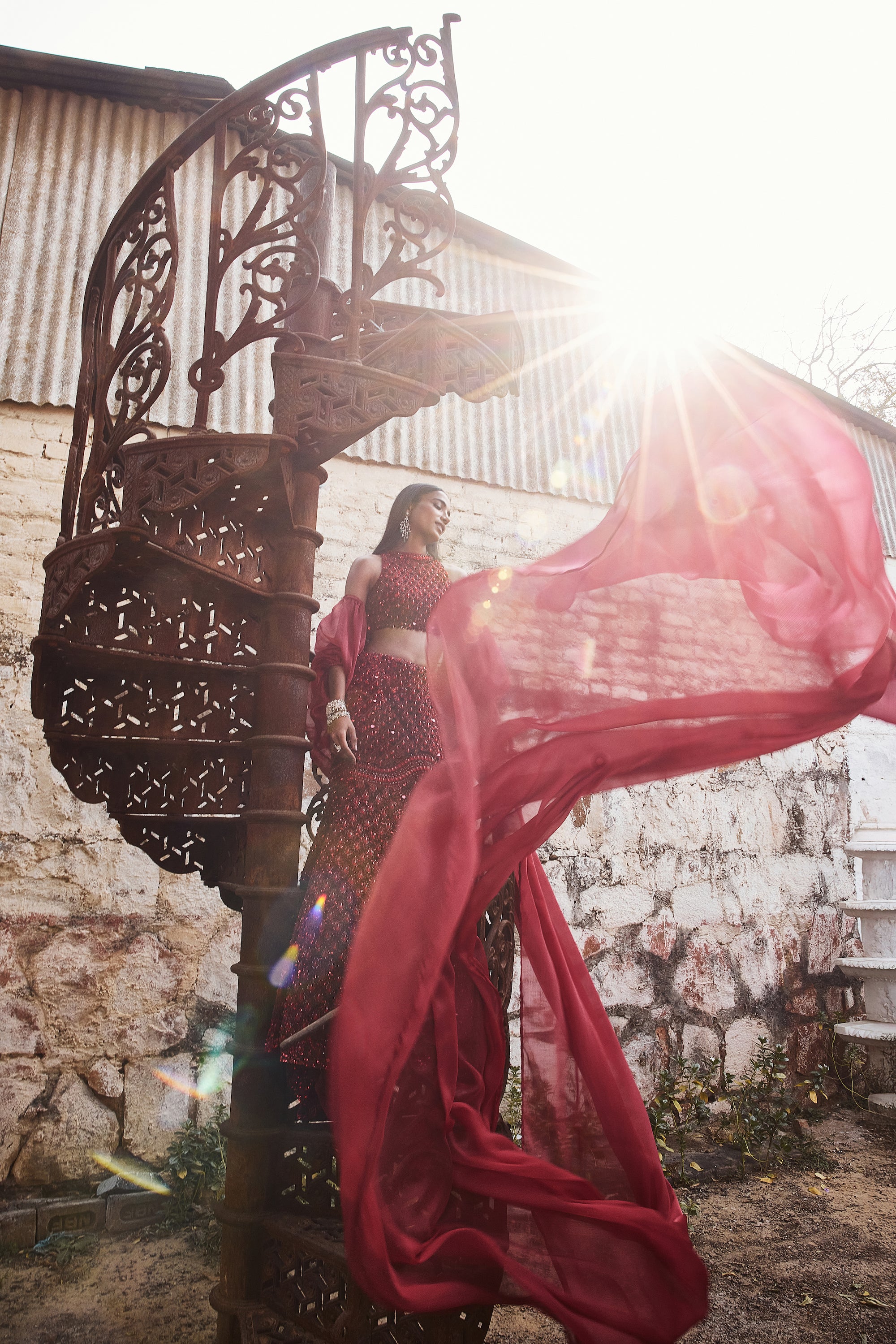 Blaze Mermaid lehenga set