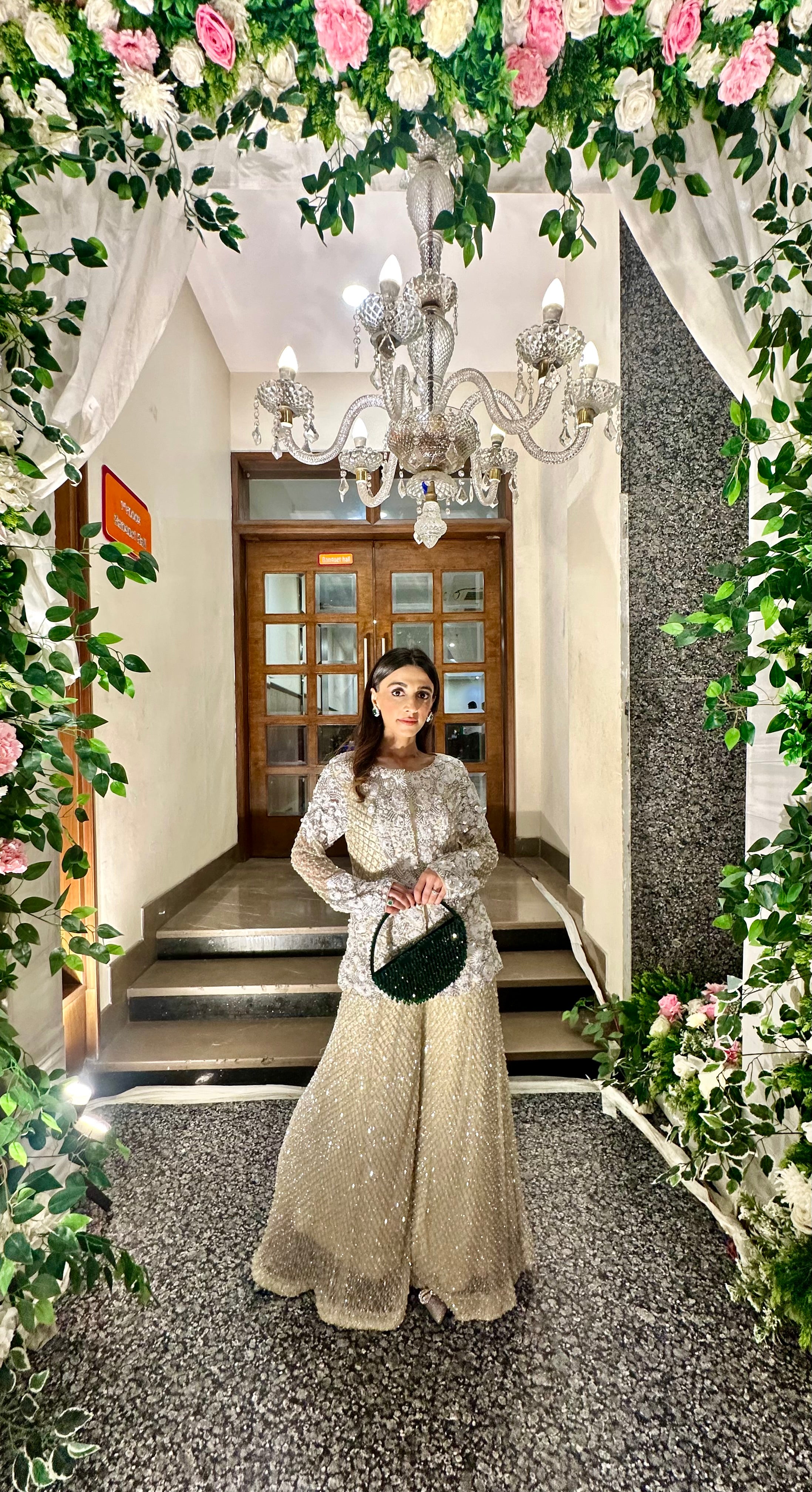 Mehak Jain in Ecru