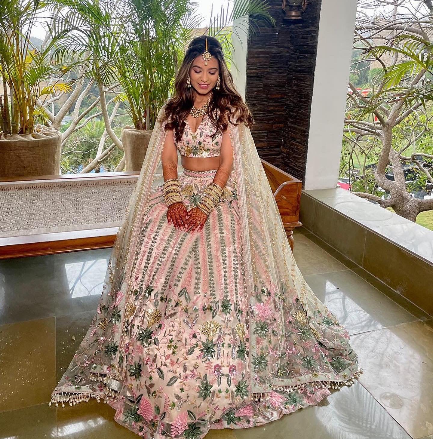 Mera Colourful Pastel Lehenga