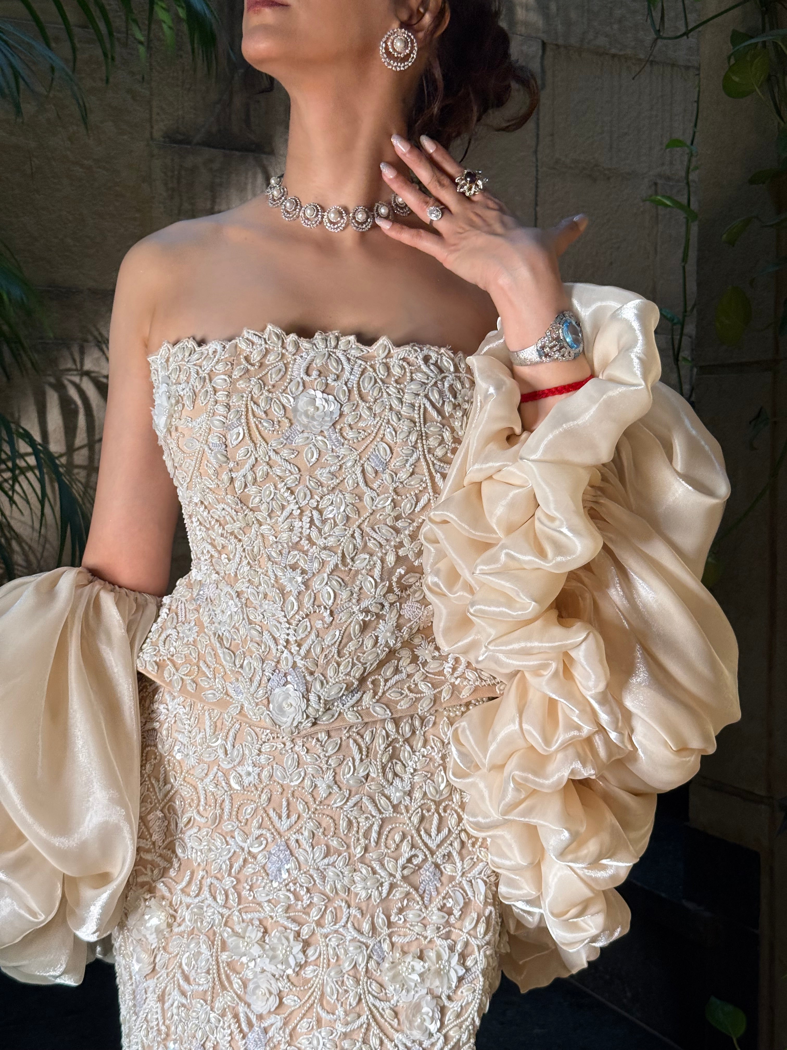 Cindrelle Corset mermaid lehenga