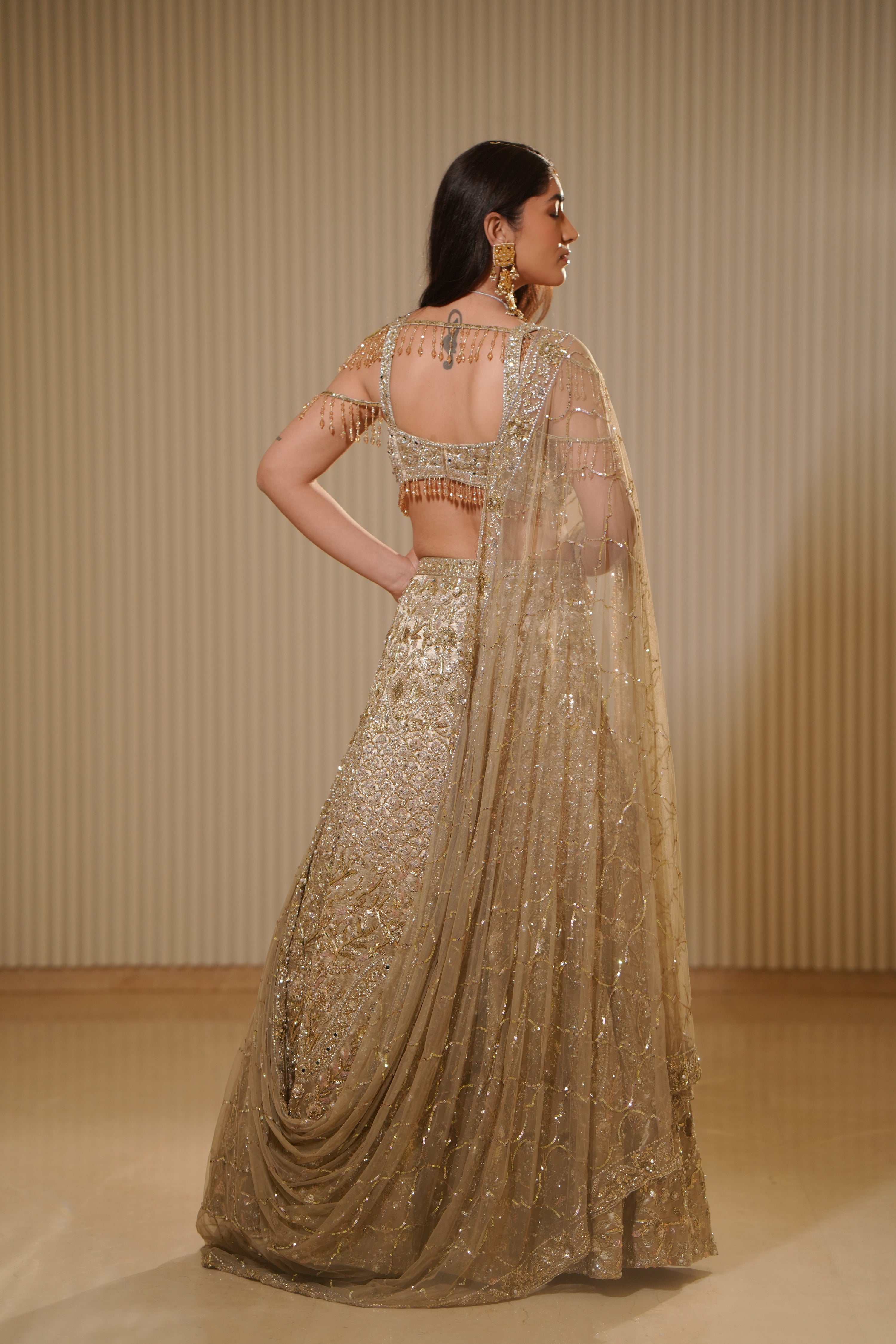 Aurum - A bridal vision in gold