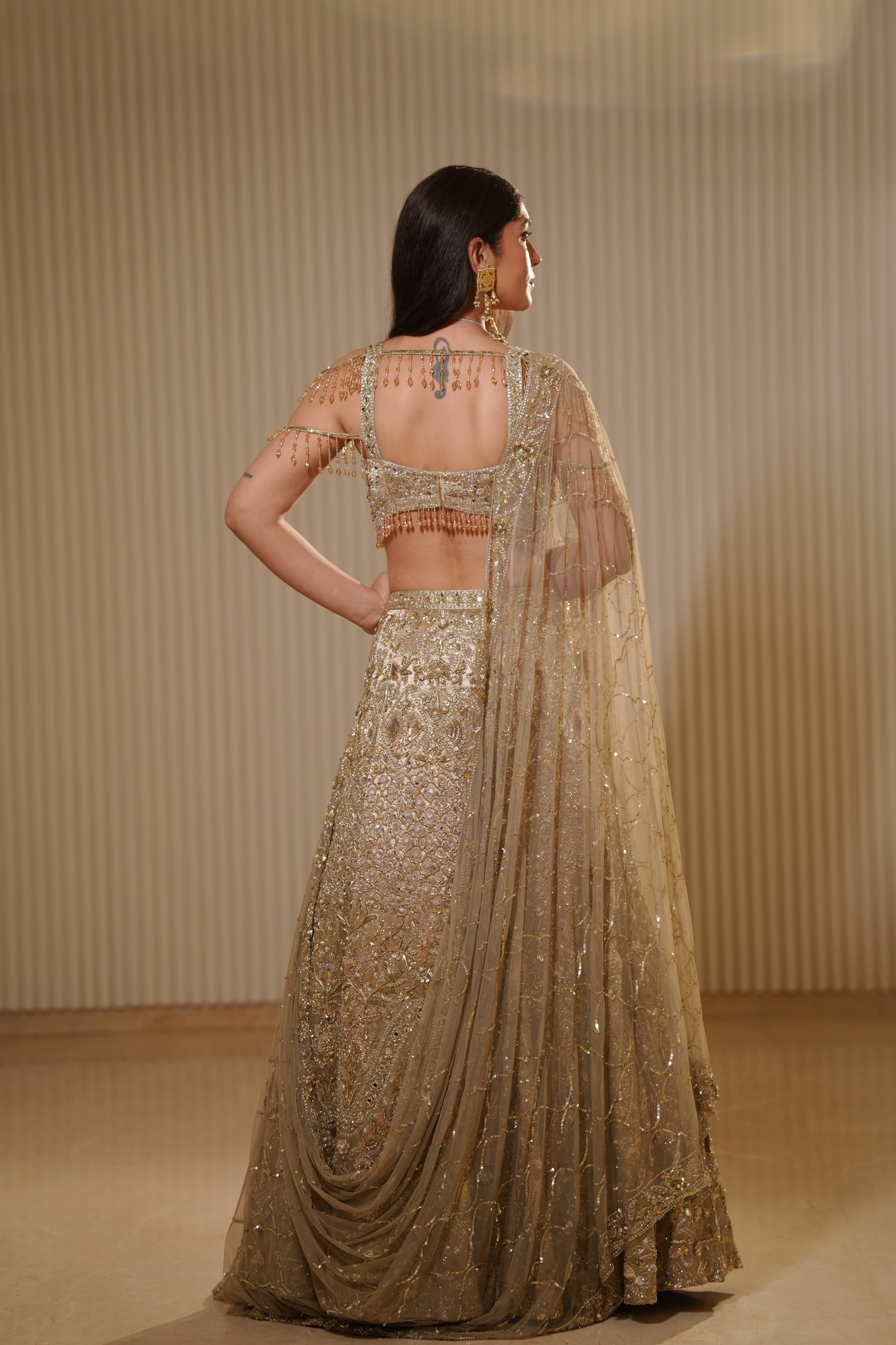 Aurum - A bridal vision in gold