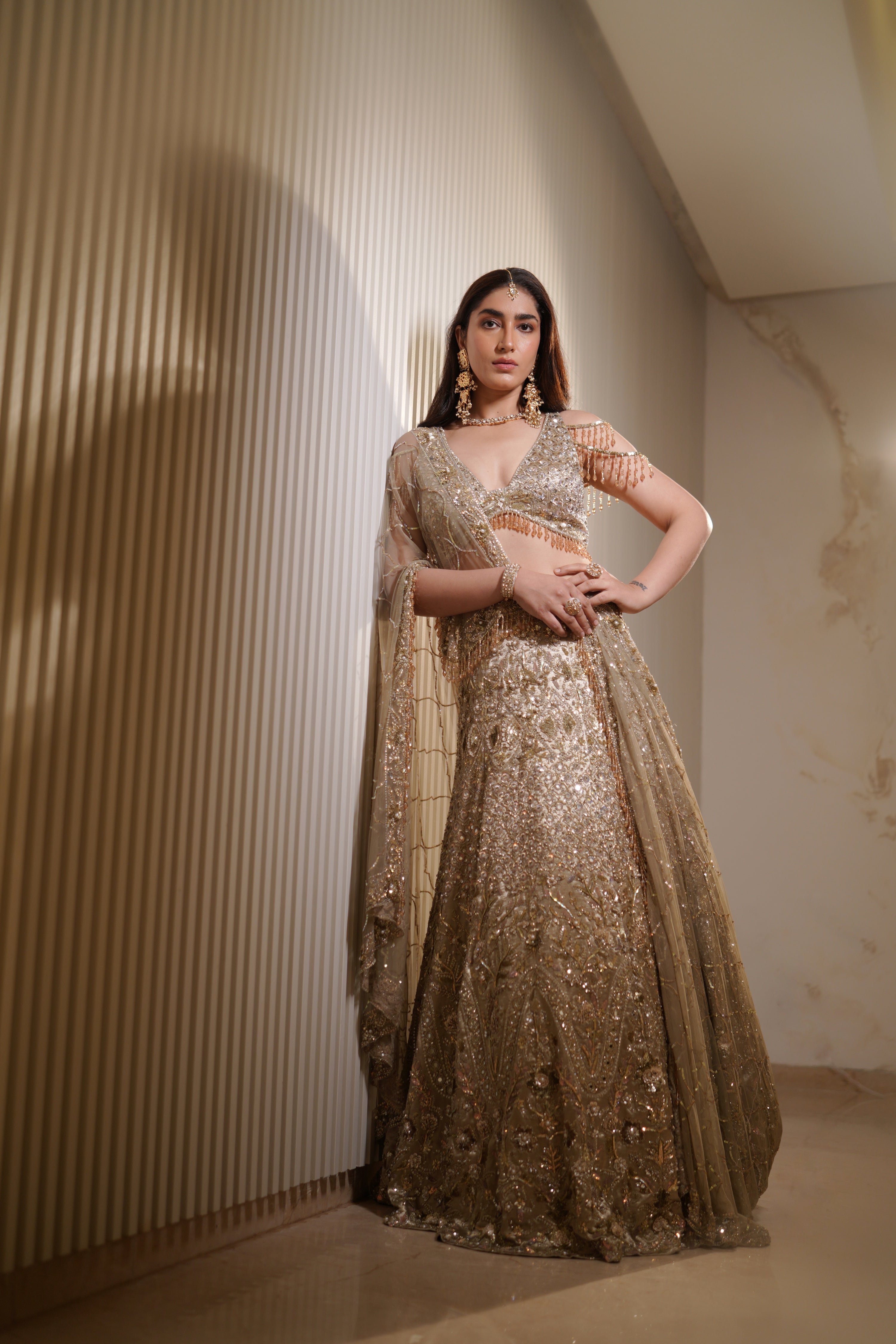 Aurum - A bridal vision in gold