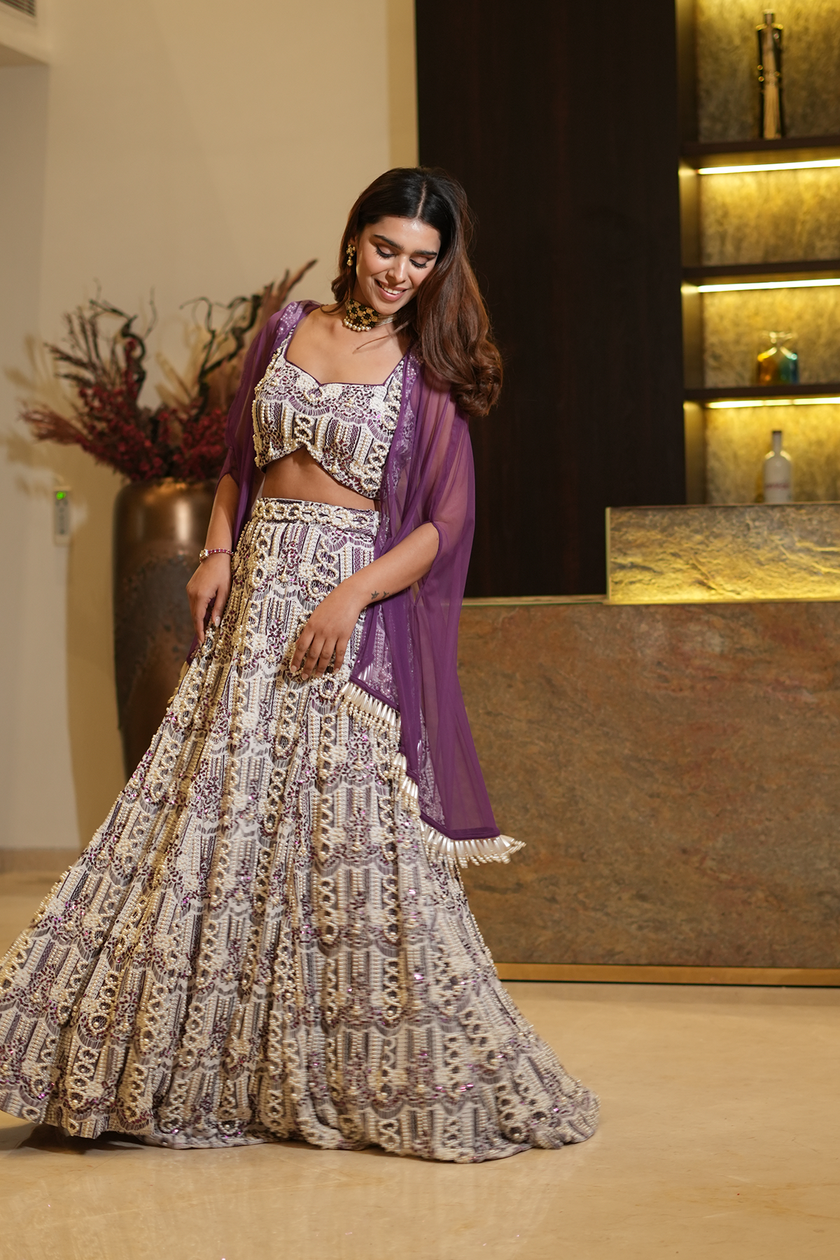 Peal & Plum Lehenga