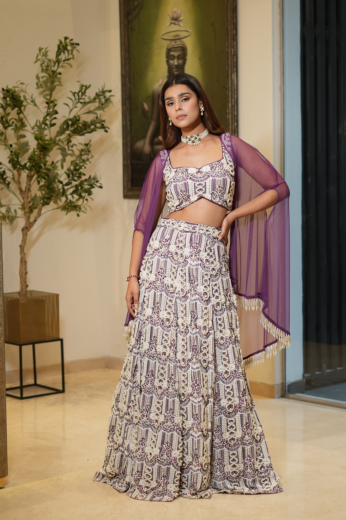 Peal & Plum Lehenga