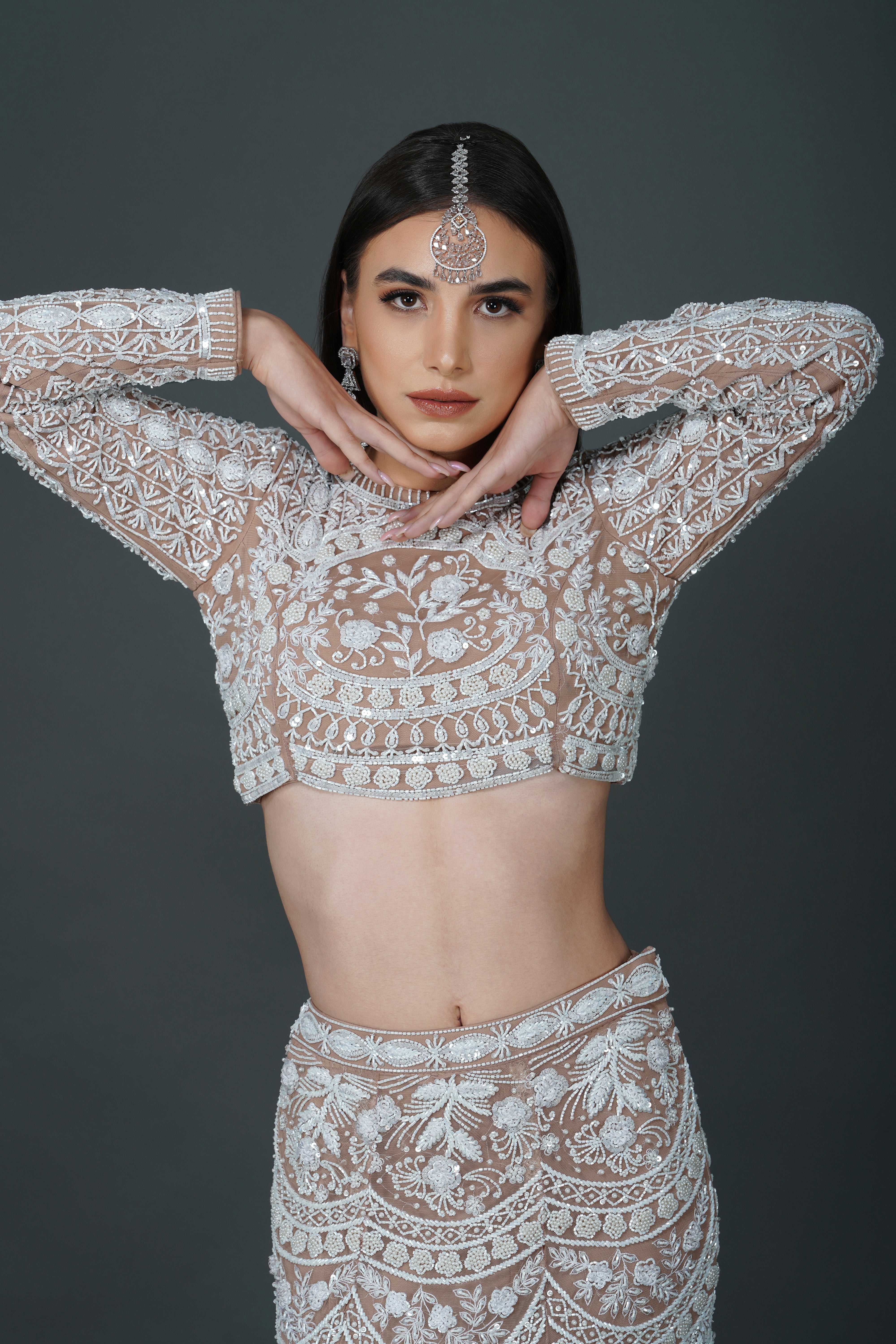 Constellation Lehenga