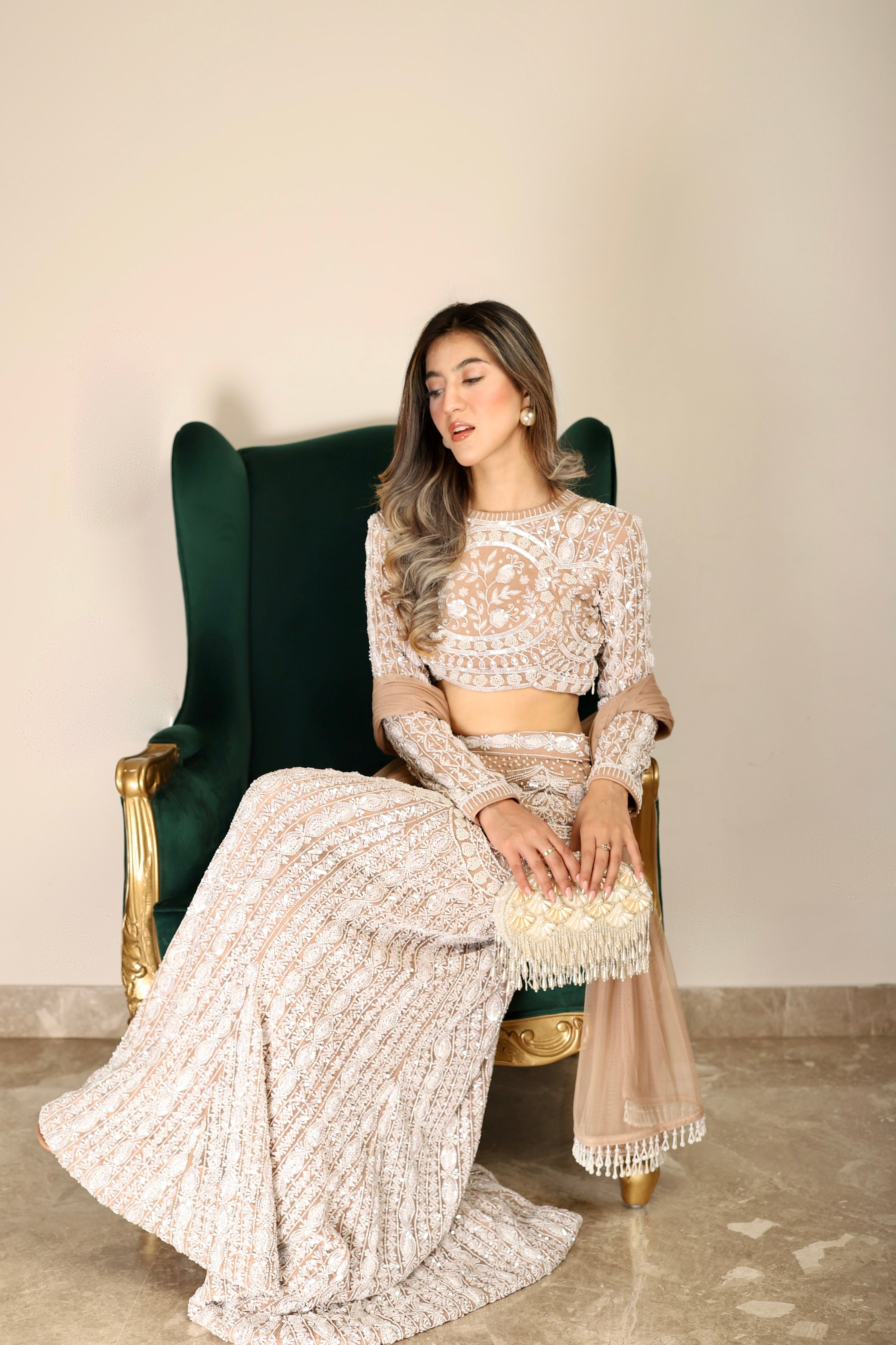 Constellation Lehenga