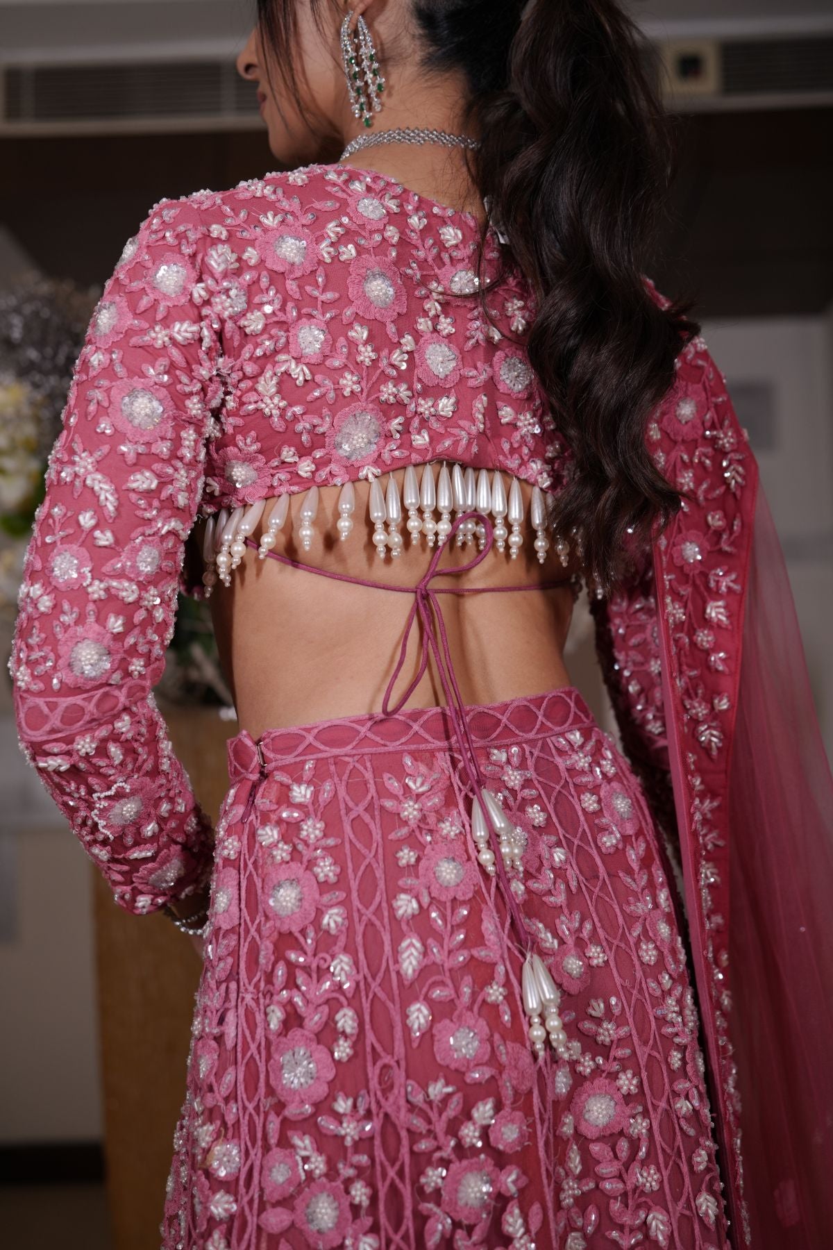 Rouge Pink Lehenga