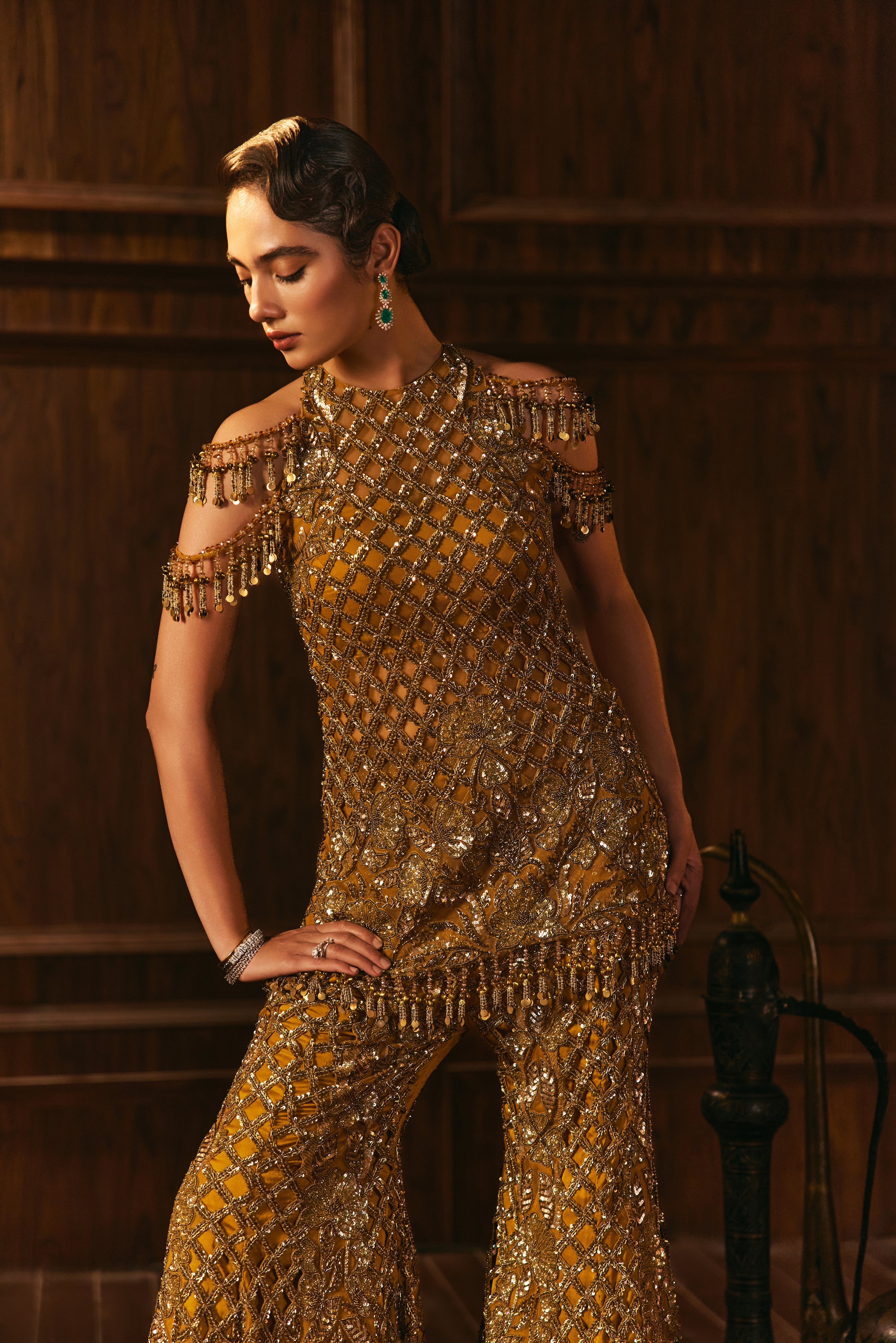 Midas Yellow- Sharara set